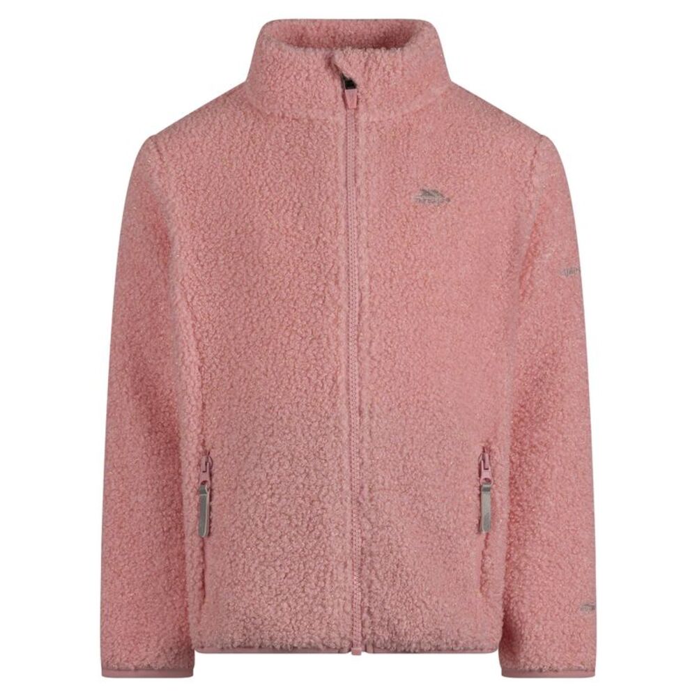 Trespass Girls Lunner AT300 Fleece / Baby Pink